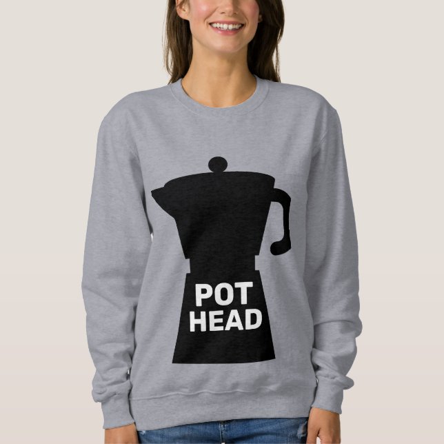 Camiseta CAFÉ DE CABEÇA pote (Frente)