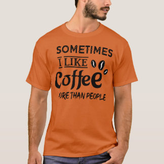 Camiseta Café de Citações de Amor Velho homem rabugento Ami