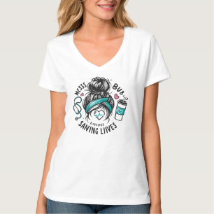 Camiseta Café de Coque Sujo Salvando Vidas Trabalhador da S