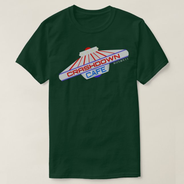 Camiseta Café de Crashdown 2000 (Frente do Design)