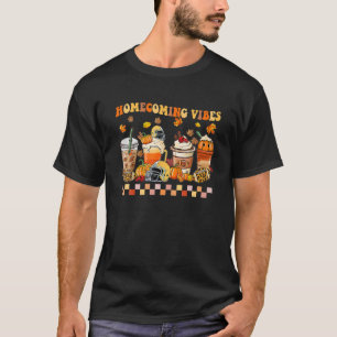 Camiseta Café de Futebol - Homecoming Hoco 2022 Pumpkin Spi
