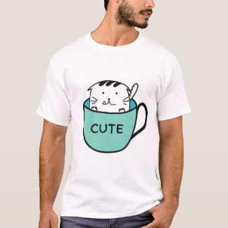 Camiseta Café de gato