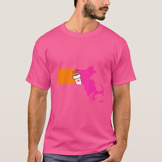 Camiseta Café de Massachusetts Ativo (Frente)
