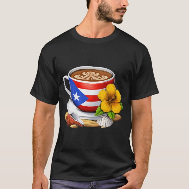 Camiseta Café de Porto Rico (Frente)