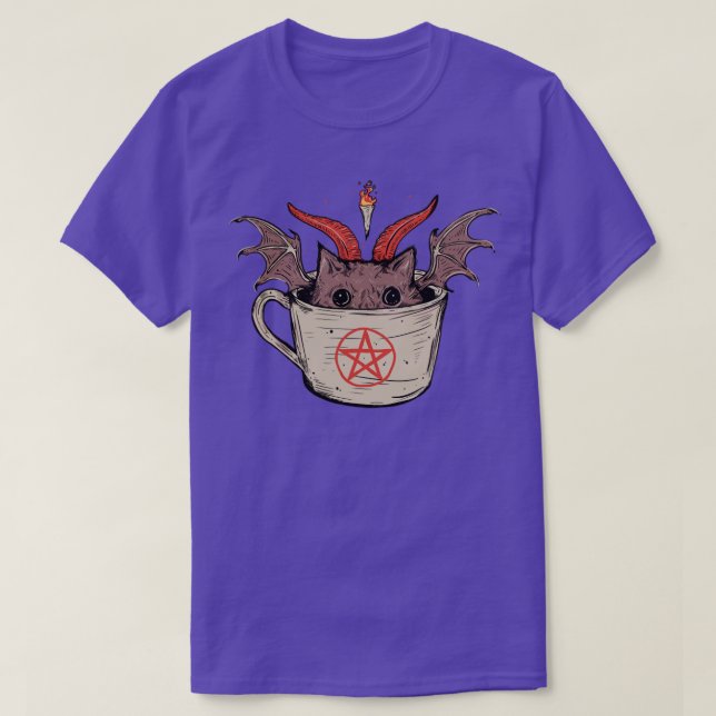 Camiseta café demônio (Frente do Design)