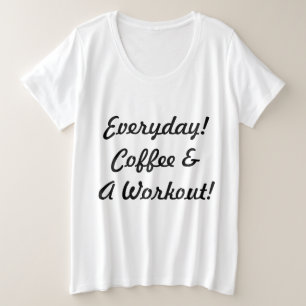 Camiseta Café Diário & Treino