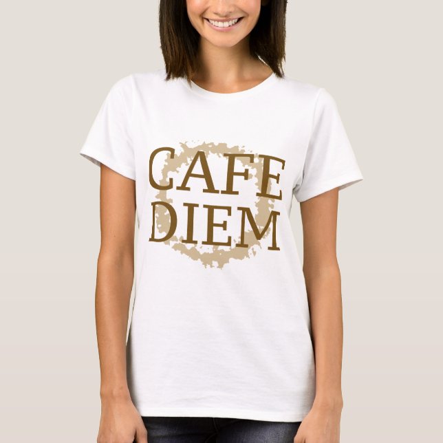 Camiseta Cafe Diem (Frente)