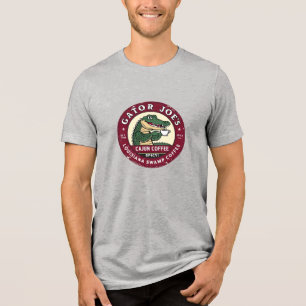 Camiseta Café do Pântano do Gator Joe (Fictício)