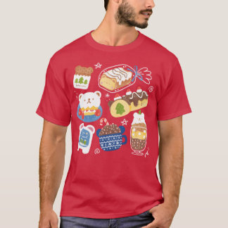 Camiseta Café do Urso Polar retrô