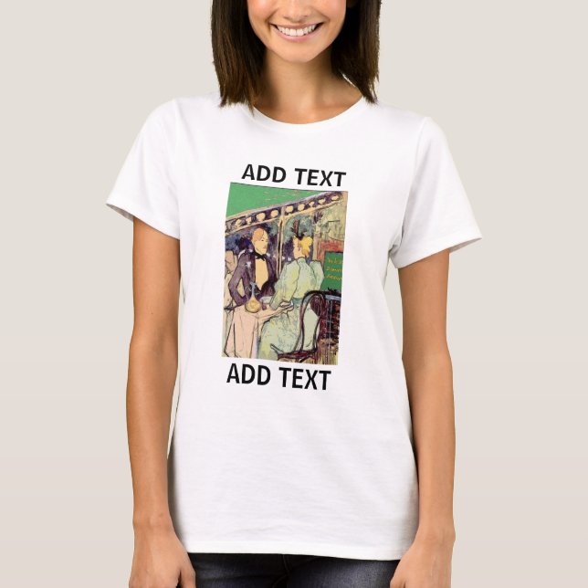 Camiseta Café Du Monde Vintage Style (Frente)