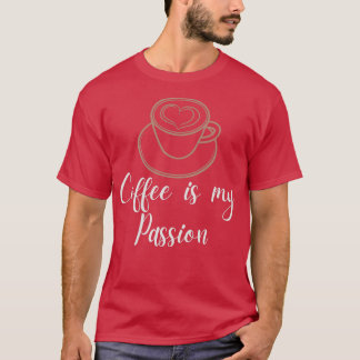 Camiseta Café é a minha Paixão