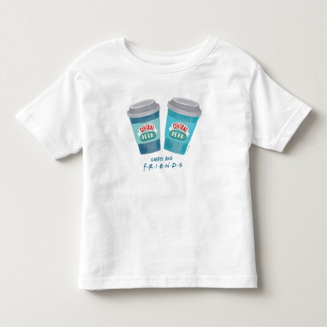 Camiseta Café e AMIGOS™ (Frente)