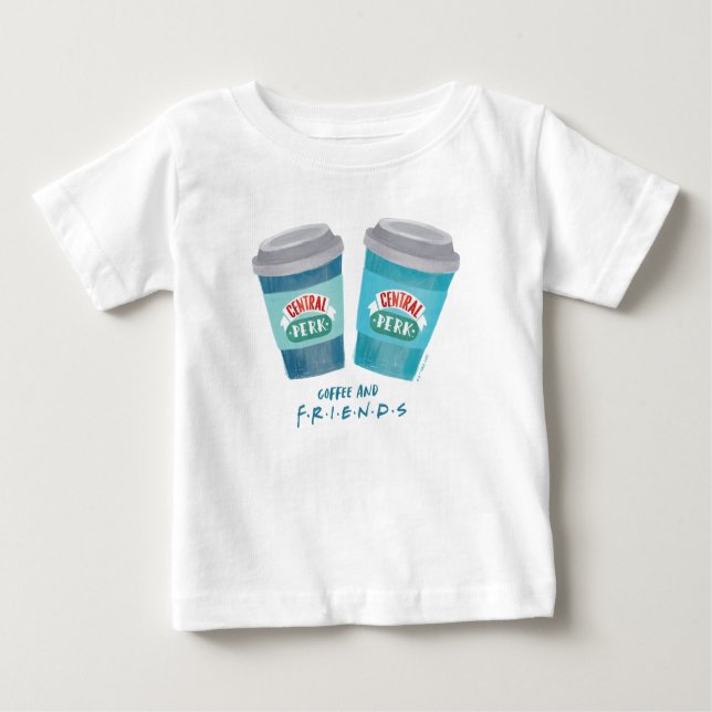 Camiseta Café e AMIGOS™ (Frente)
