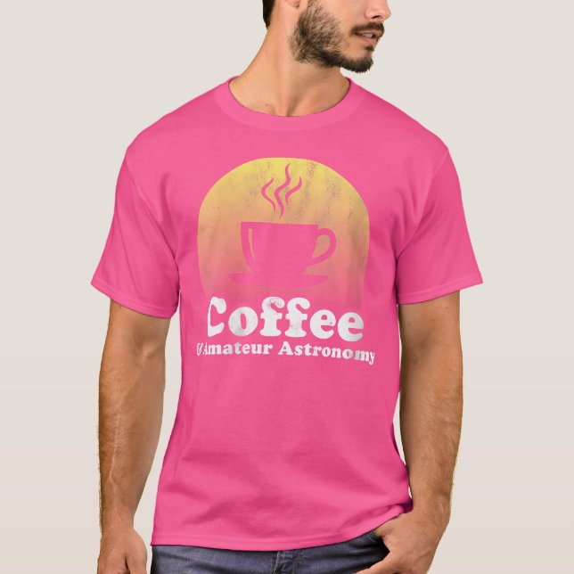 Camiseta Café E Astronomia Amadora (Frente)