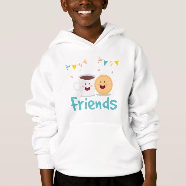 Camiseta Café e Biscoito Melhor Amigo (Frente)