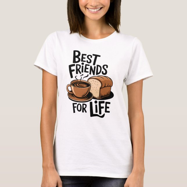 Camiseta Café E Bolo (Frente)