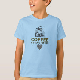 CAMISETA CAFÉ. É BOM PARA VOCÊ.