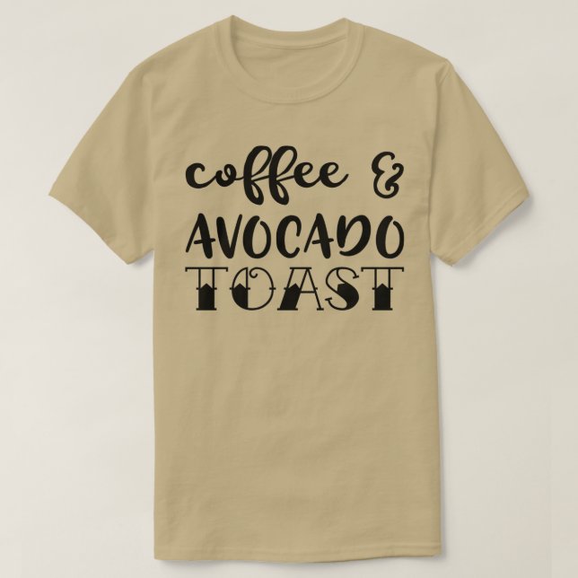 Camiseta Café E Brinde Avocado (Frente do Design)
