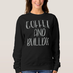 Camiseta Café E Bulldog Proprietário De Roupa De Cães
