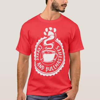 Camiseta Café e Bullmastiff Bullmastiff