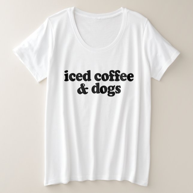 Camiseta Café E Cães Cegos (Frente do Design)