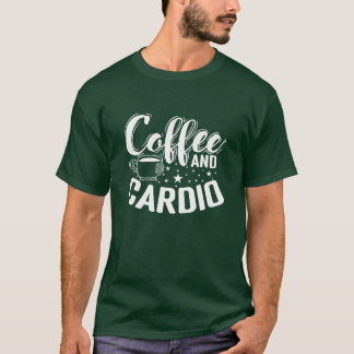 Camiseta Café e Cardio Cafeína Caf amigo
