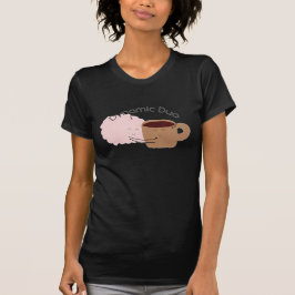 Camiseta Café e Cérebro são o Duo Dinâmico!