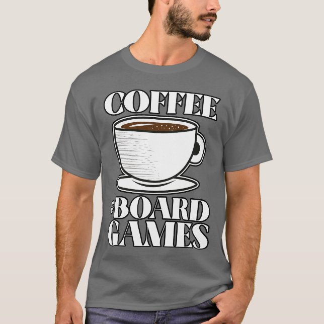 Camiseta Café E Conselho Games (Frente)