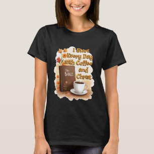 Camiseta Café e Cristo Jesus Manhã Católica