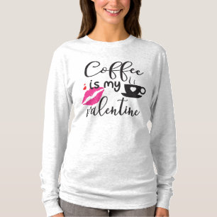 Camiseta Café é do meu Namorados