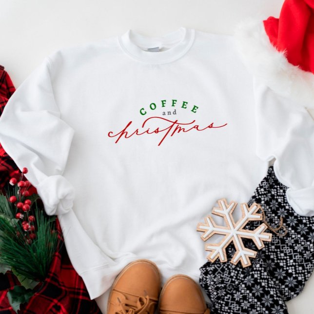 Camiseta Café e doce Natal (Criador carregado)