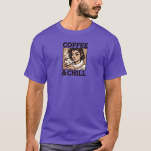 Camiseta Café e Enchimento