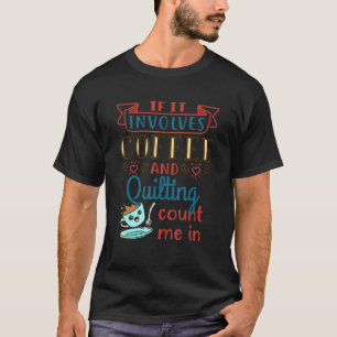 Camiseta Café E Filtro De Cachorro Quiltre Hobby Cr