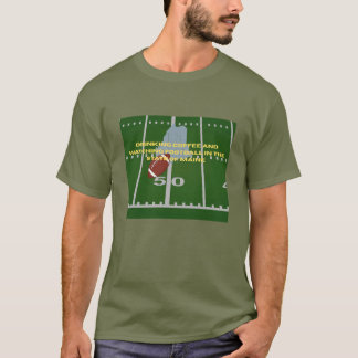 Camiseta Café e Futebol no Maine 