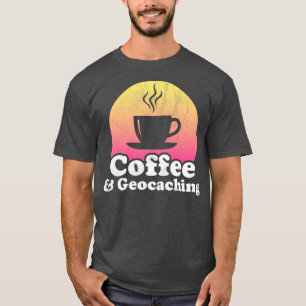 Camiseta Café e Geocaching