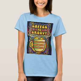 Camiseta Café é Groovy