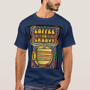 Camiseta Café é Groovy