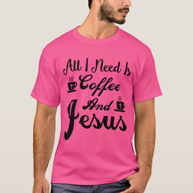 Camiseta Café E Jesus (Frente)