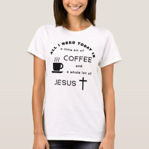 Camiseta Café e Jesus