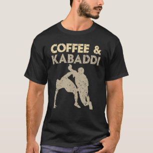 Camiseta Café E Kabadi Indian Game Team - Raider C
