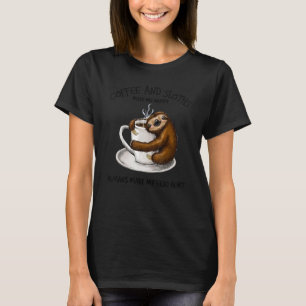 Camiseta Café E Lúteras Me Fazem Humanos Felizes Fazendo Me