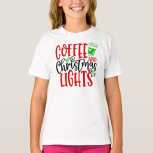 Camiseta Café E Luzes De Natal-50450