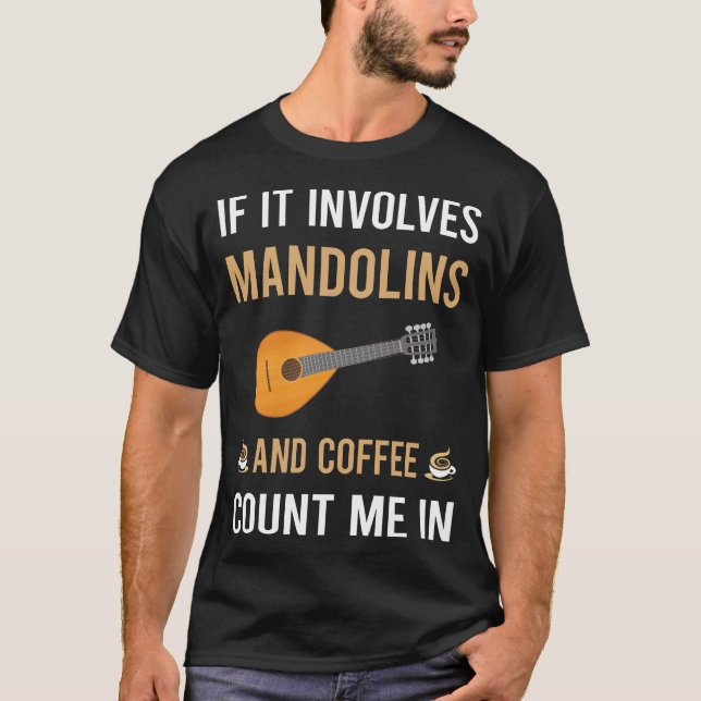 Camiseta Café E Mandolim (Frente)