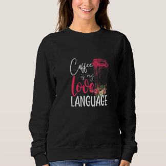 Camiseta Café É Meu Amor E Linguagem Flores Lindas Café