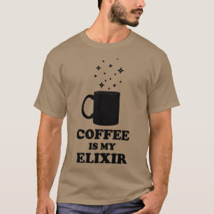 Camiseta Café É Meu Elixir