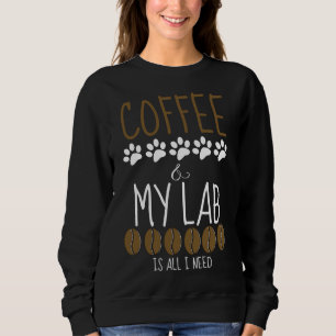 Camiseta Café E Meu Laboratório É Tudo O Que Preciso