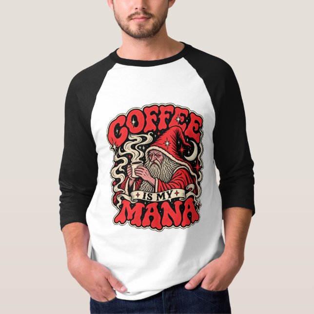 Camiseta Café É Meu Mana  (Frente)