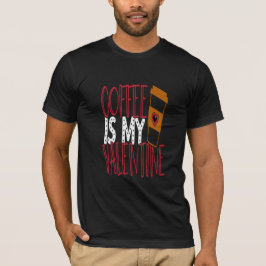 Camiseta Café é Meu Namorados