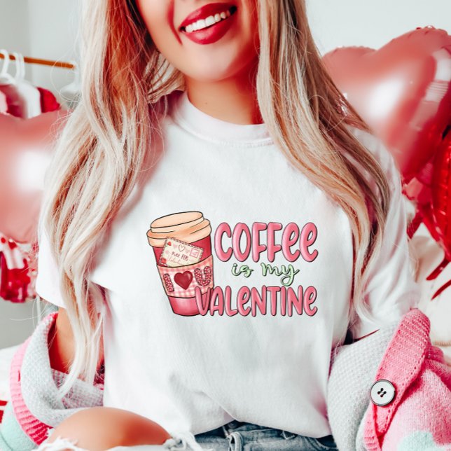 Camiseta Café é Meu Namorados (Criador carregado)