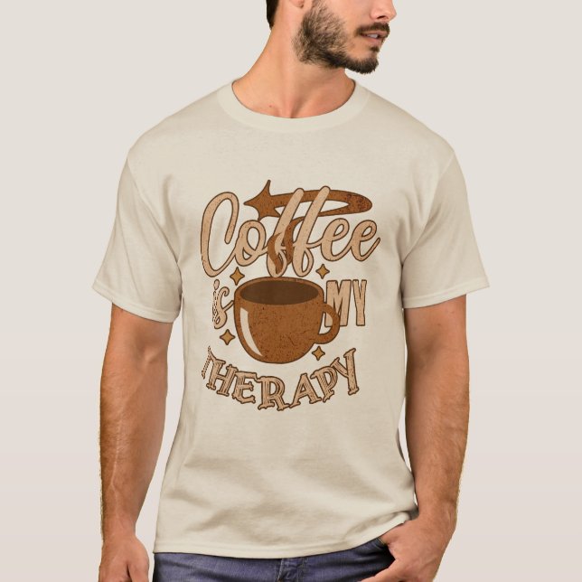 Camiseta Café é minha Terapia (Frente)